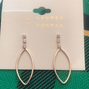 LC Lauren Conrad Earrings Pierced. Me with tag